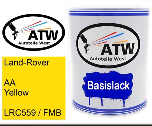 Land-Rover, AA Yellow, LRC559 / FMB: 1L Lackdose, von ATW Autoteile West.